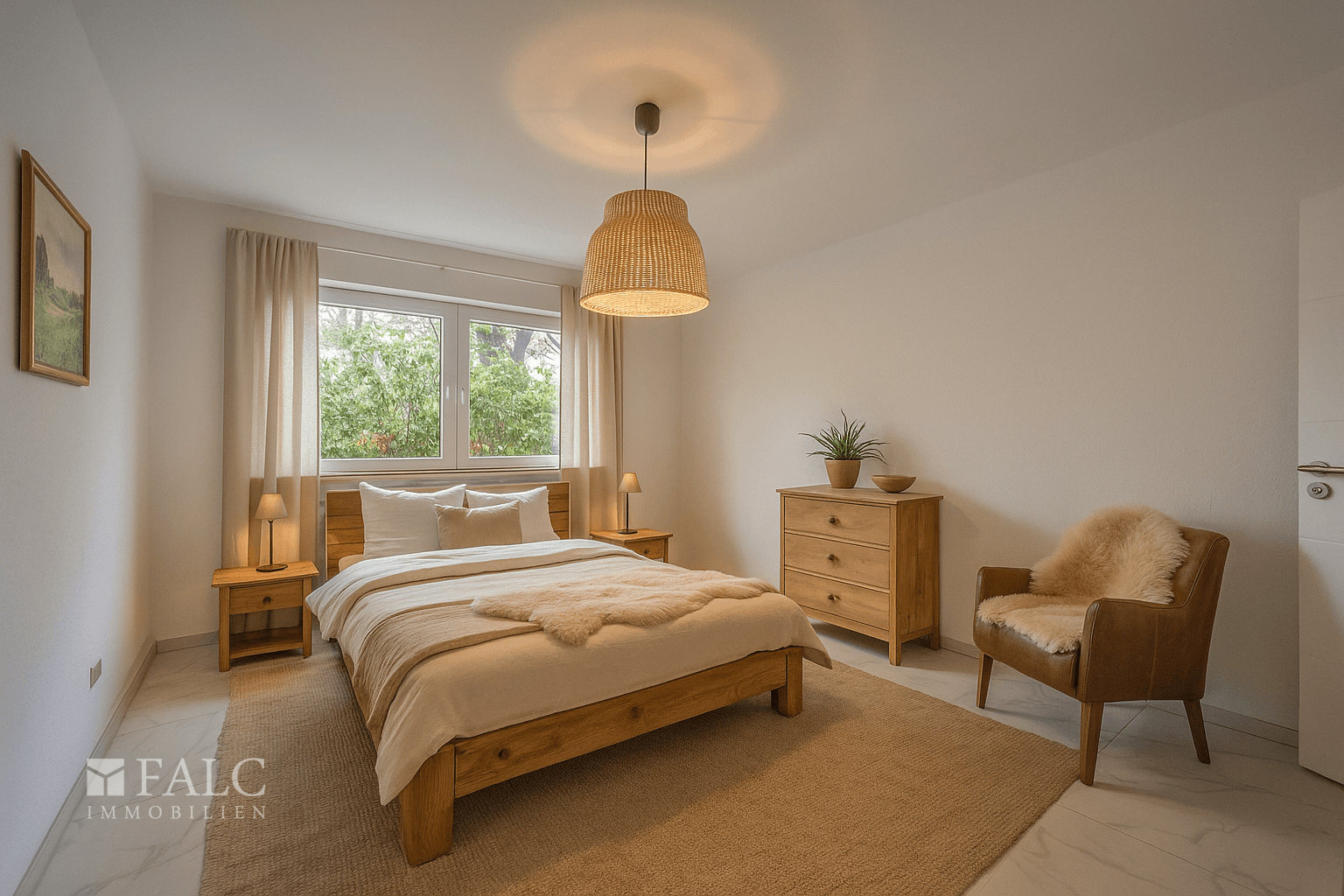 Einrichtungsbeispiel Schlafzimmer 